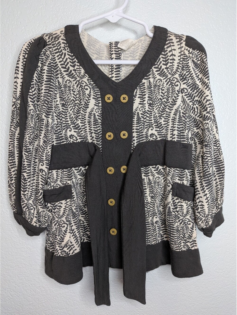 The Woods by Kate Quinn bamboo modal fern top 3T